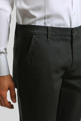 Pantaloni chino microfantasia|Colore:Blue