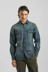 Camicia di jeans|Colore:Jeans