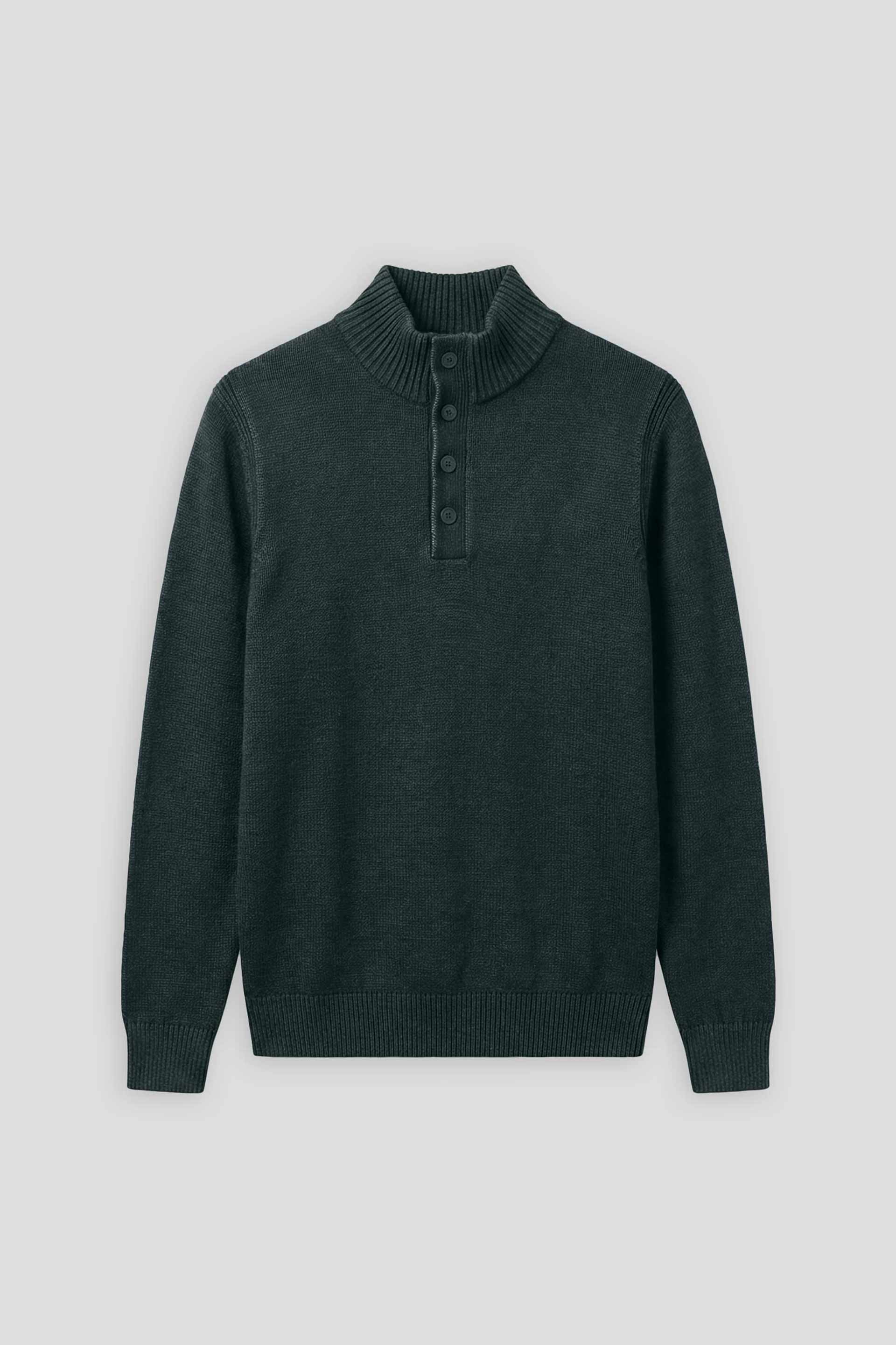 Lupetto con bottoni 100% cotone|Colore:Blue