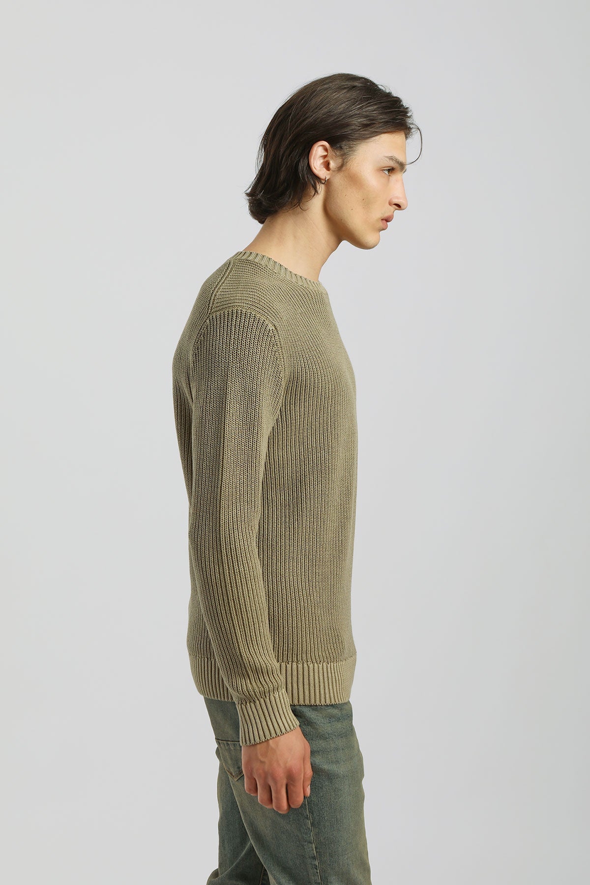 Maglia girocollo 100% cotone|Colore:Safari