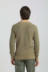 Maglia girocollo 100% cotone|Colore:Safari