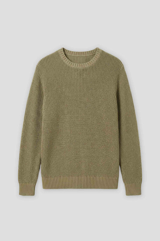 Maglia girocollo 100% cotone|Colore:Safari