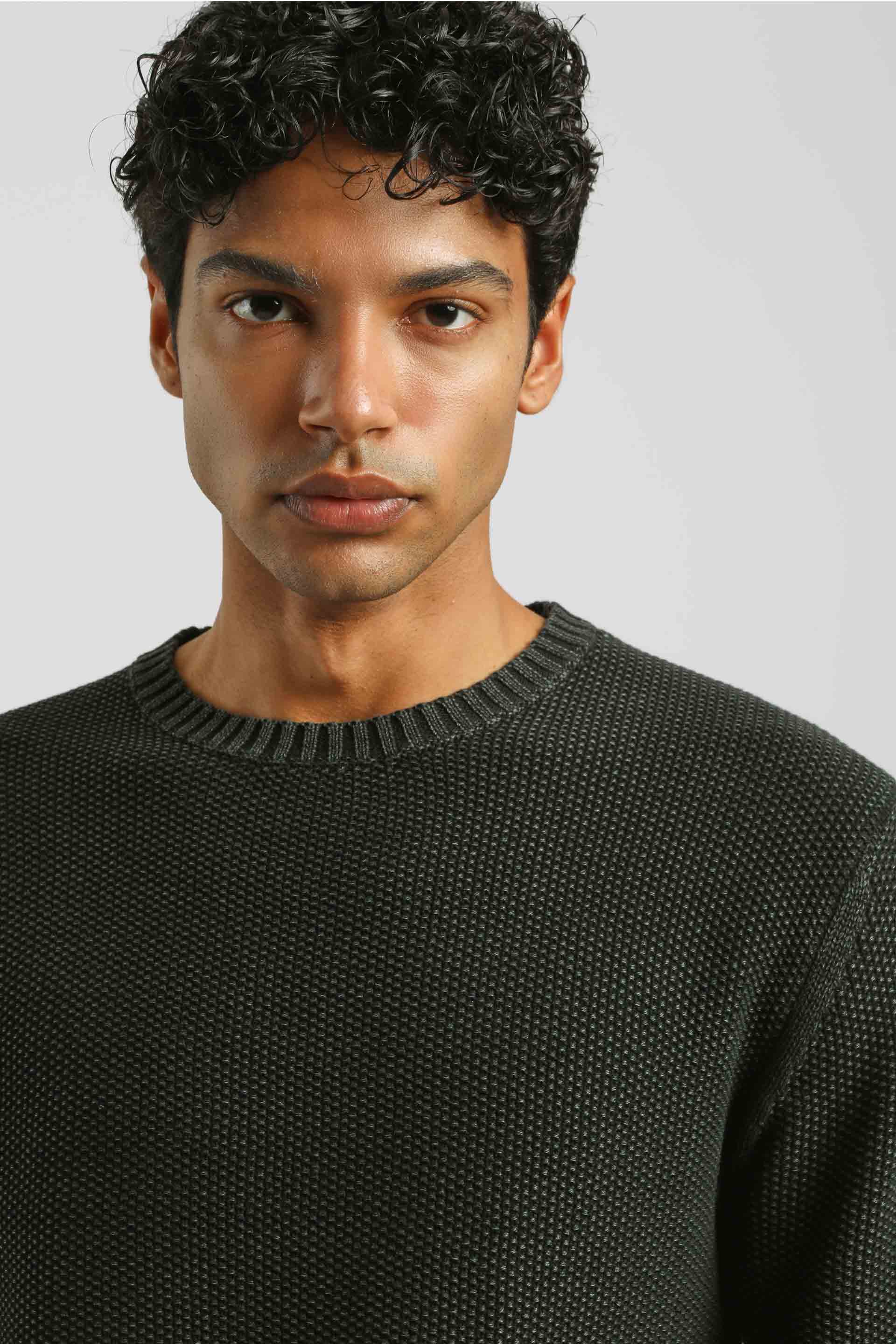 Maglia girocollo 100% cotone|Colore:Nero