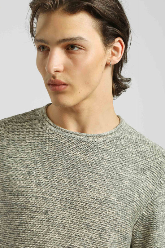 Maglia girocollo 100% cotone|Colore:Grigio tw
