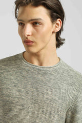 Maglia girocollo 100% cotone|Colore:Grigio tw