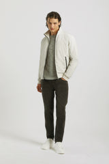 Bomber imbottito con collo lupetto|Colore:Ghiaccio