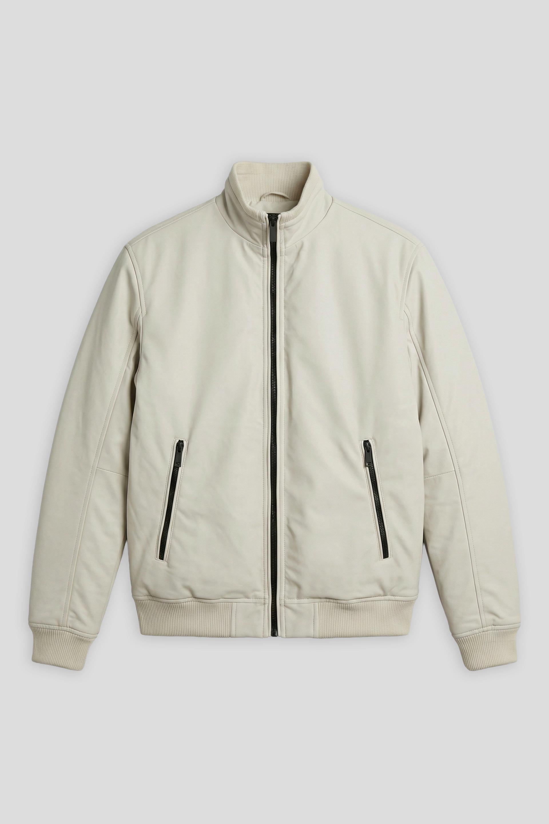 Bomber imbottito con collo lupetto|Colore:Ghiaccio