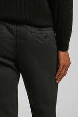 Pantaloni chino in cotone|Colore:Antracite