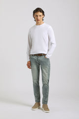 T-shirt manica lunga 100% cotone|Colore:Bianco