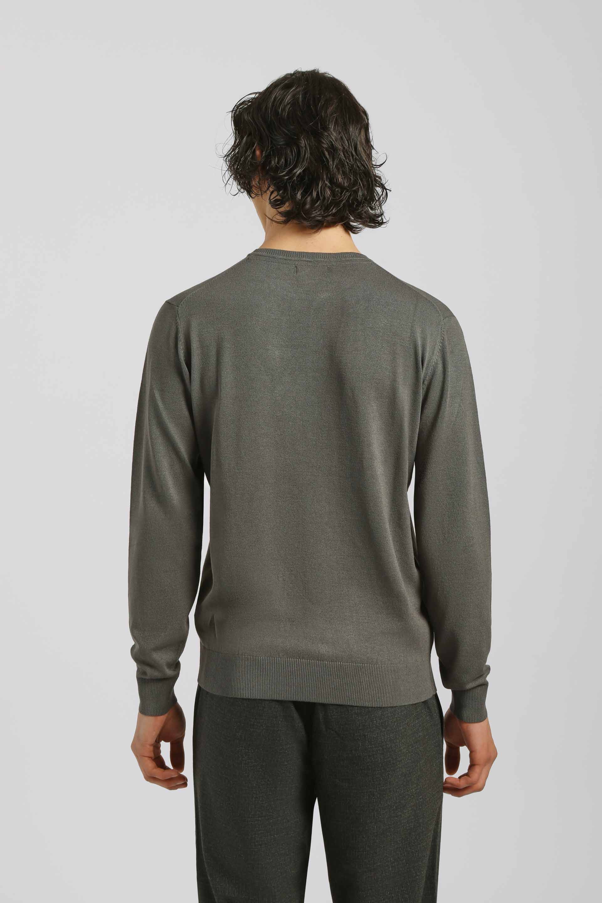 T-shirt manica lunga 100% cotone|Colore:Grigio scuro