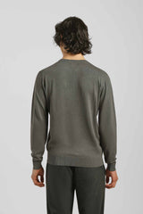 T-shirt manica lunga 100% cotone|Colore:Grigio scuro