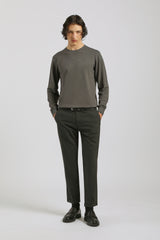 T-shirt manica lunga 100% cotone|Colore:Grigio scuro