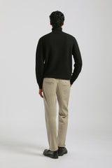 Pantaloni chino con laccetto|Colore:Beige