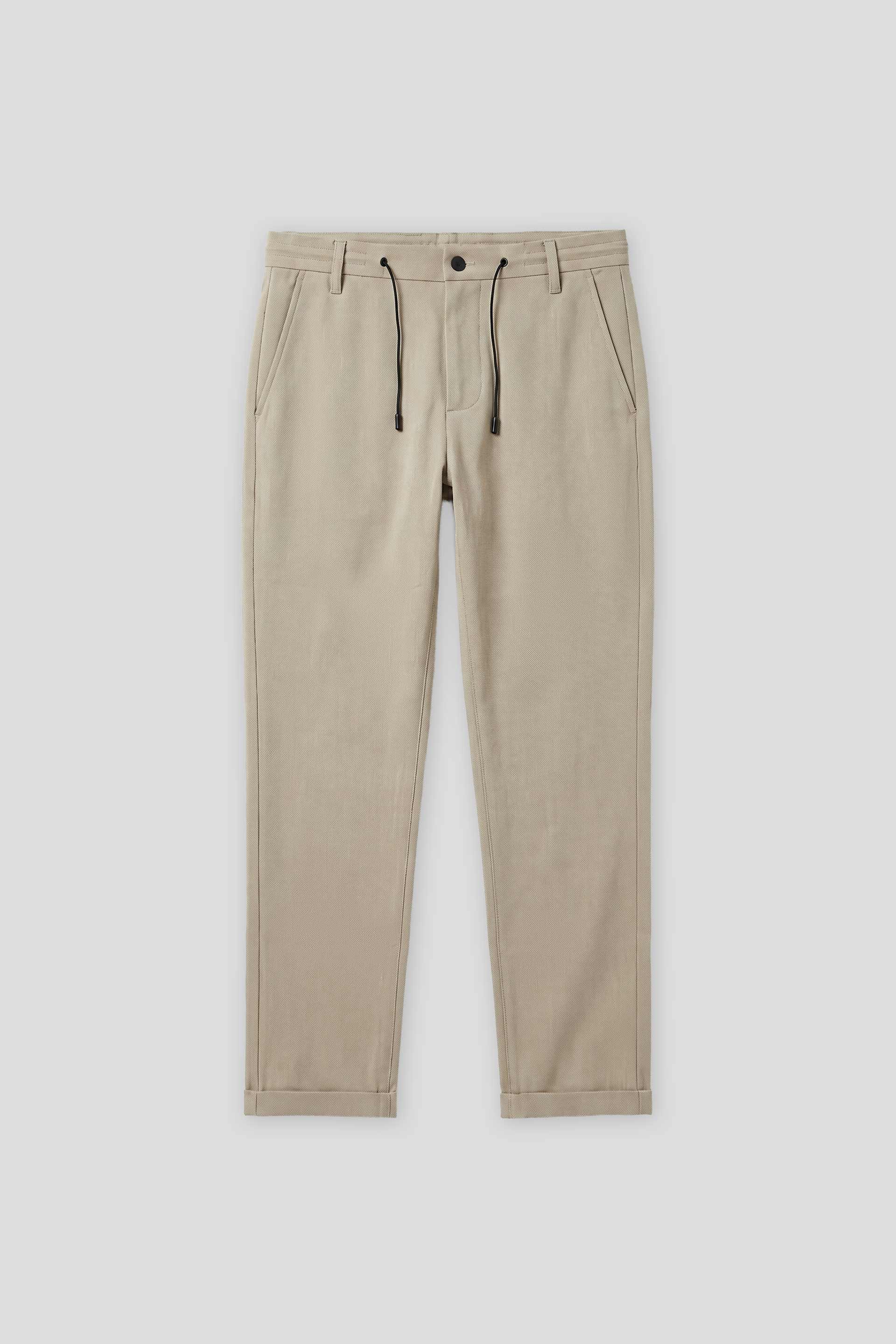 Pantaloni chino con laccetto|Colore:Beige
