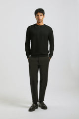 Pantaloni chino in nylon|Colore:Nero