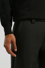 Pantaloni chino in nylon|Colore:Nero