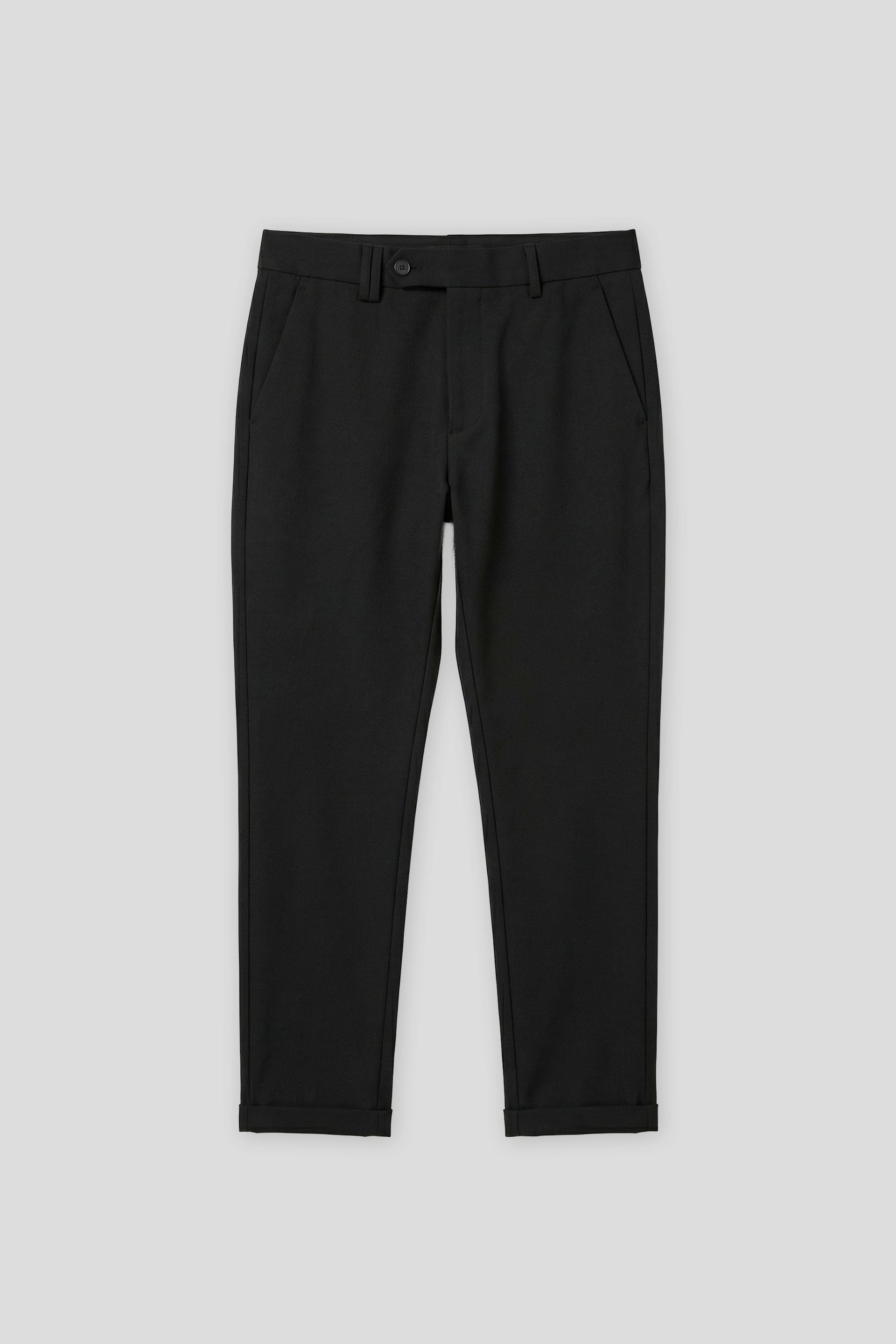 Pantaloni chino in nylon|Colore:Nero