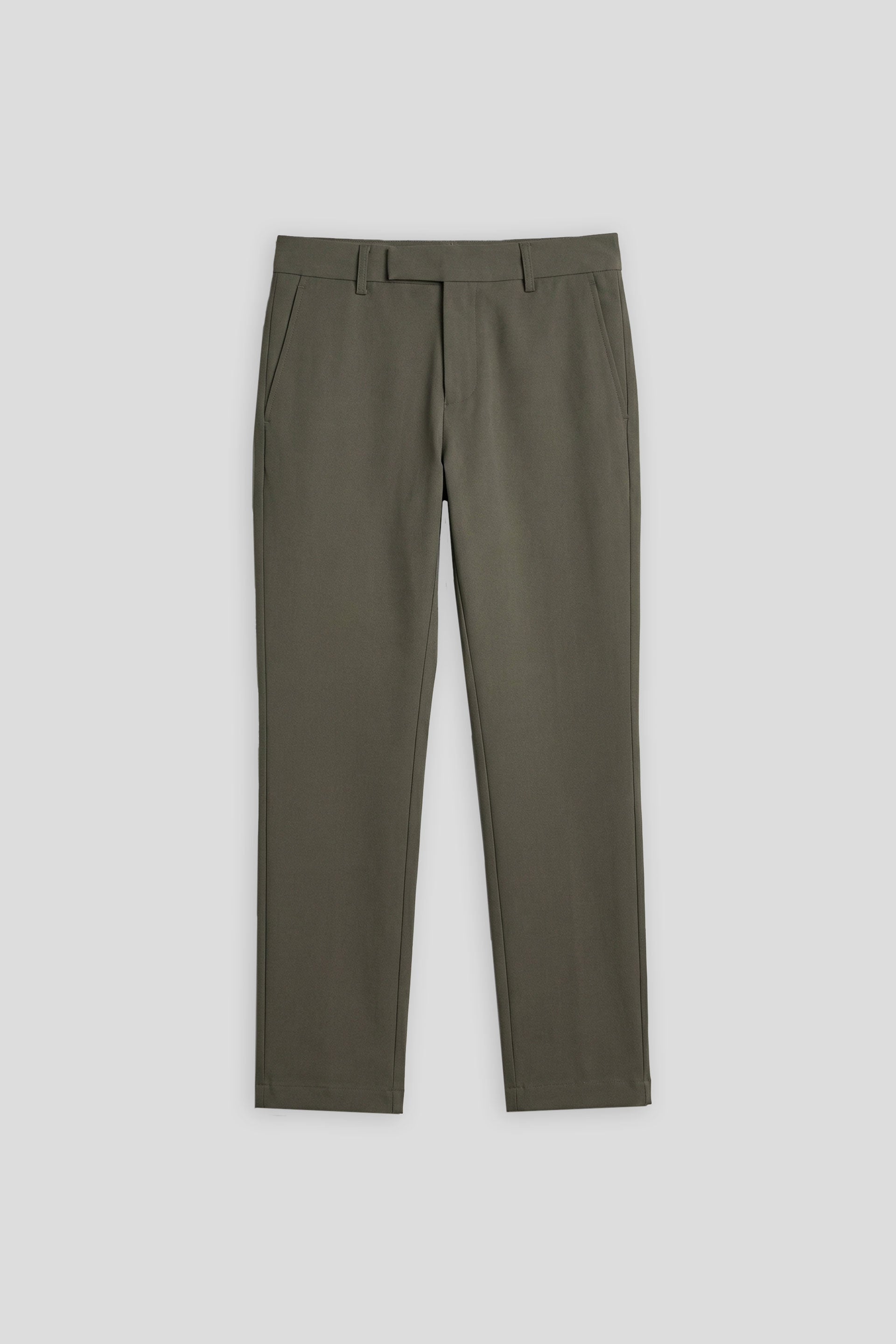 Pantaloni chino in tessuto tecnico|Colore:Verde
