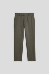 Pantaloni chino in tessuto tecnico|Colore:Verde