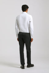 Pantaloni chino con fantasia a quadri|Colore:Blue