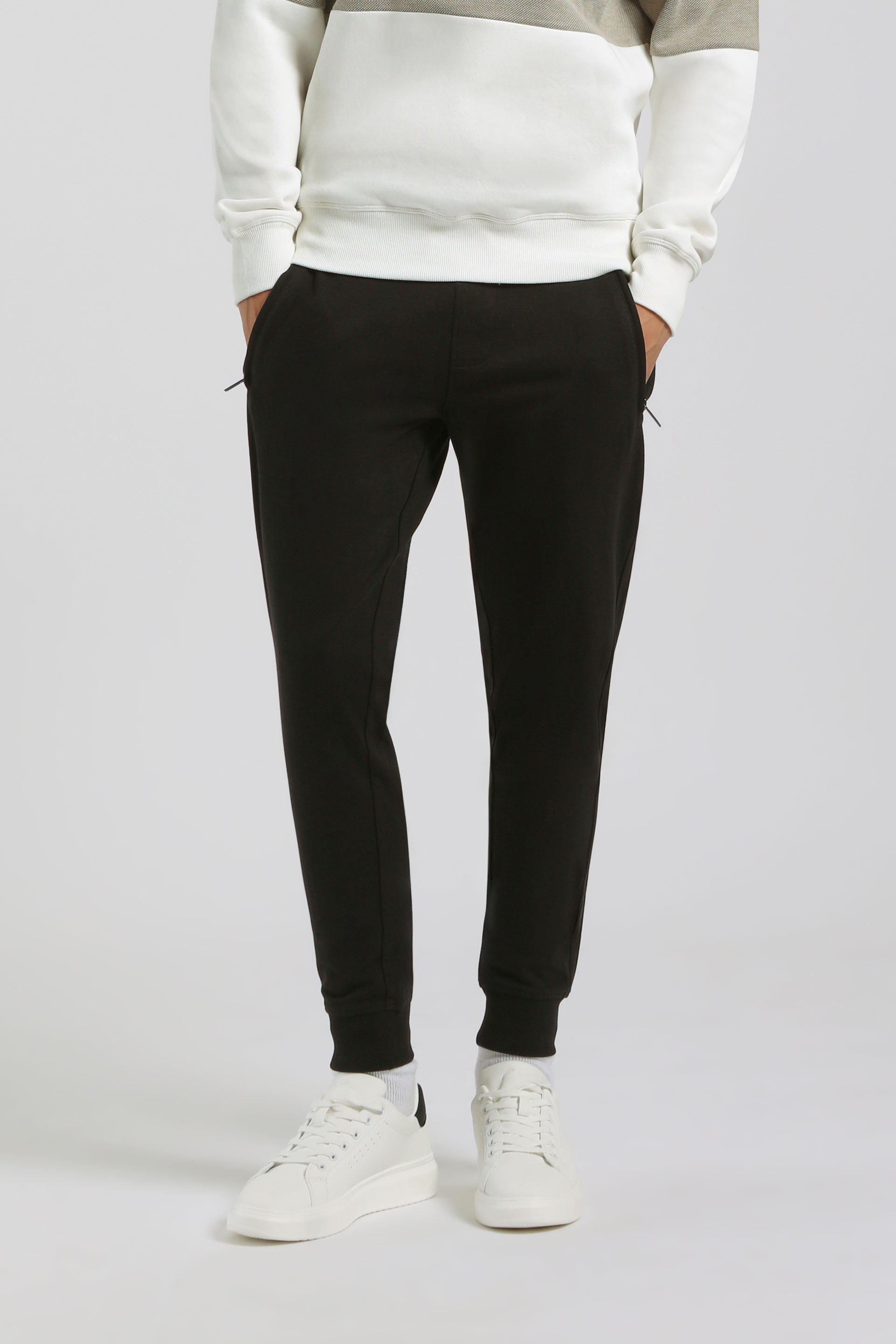 Jogger in felpa|Colore:Nero