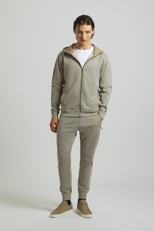 Jogger in felpa|Colore:Cammello