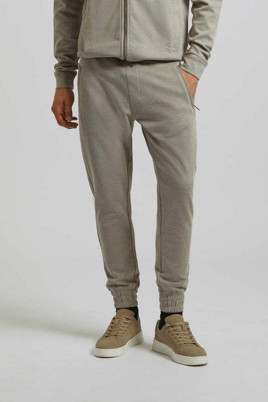 Jogger in felpa|Colore:Cammello
