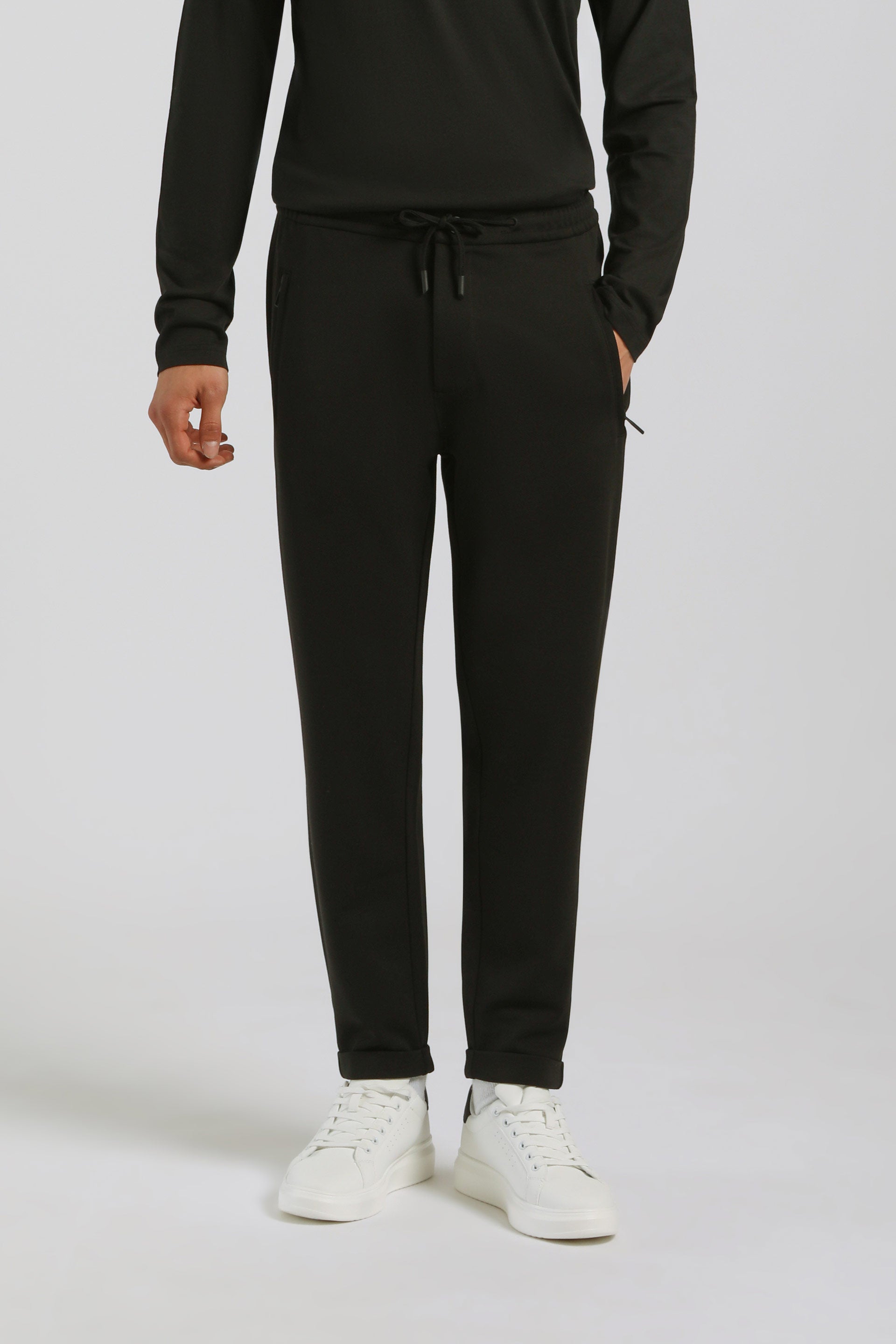 Jogger in felpa|Colore:Nero
