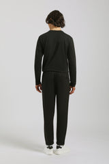 Jogger in felpa|Colore:Nero