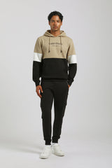 Jogger cargo in felpa|Colore:Nero