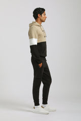 Jogger cargo in felpa|Colore:Nero