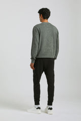 Jogger cargo in felpa|Colore:Nero