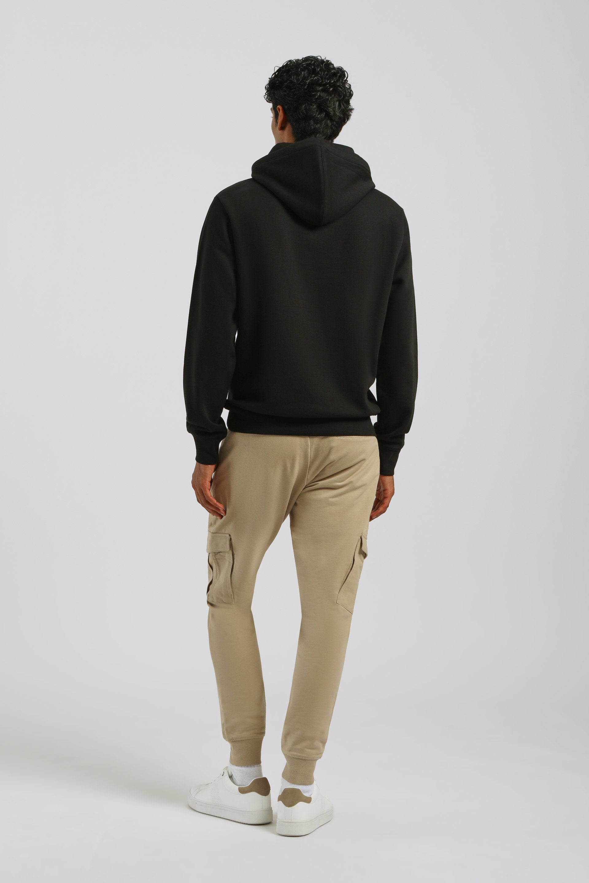Jogger cargo in felpa|Colore:Sabbia