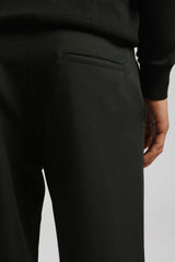 Pantaloni chino in tessuto tecnico|Colore:Nero