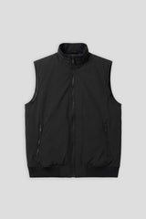 Smanicato con collo lupetto|Colore:Nero