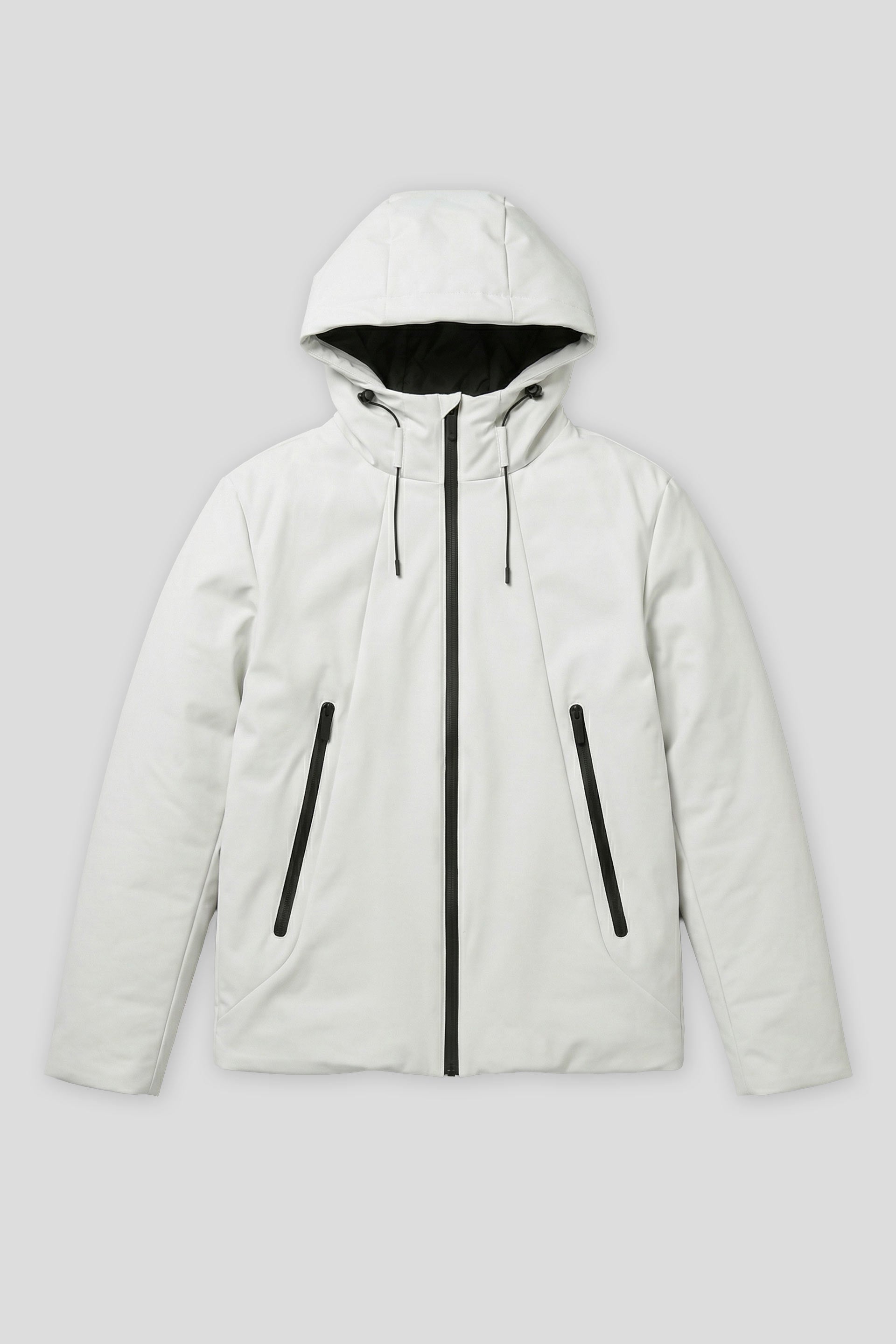 Giubbotto imbottito con cappuccio|Colore:Bianco