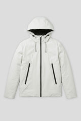 Giubbotto imbottito con cappuccio|Colore:Bianco