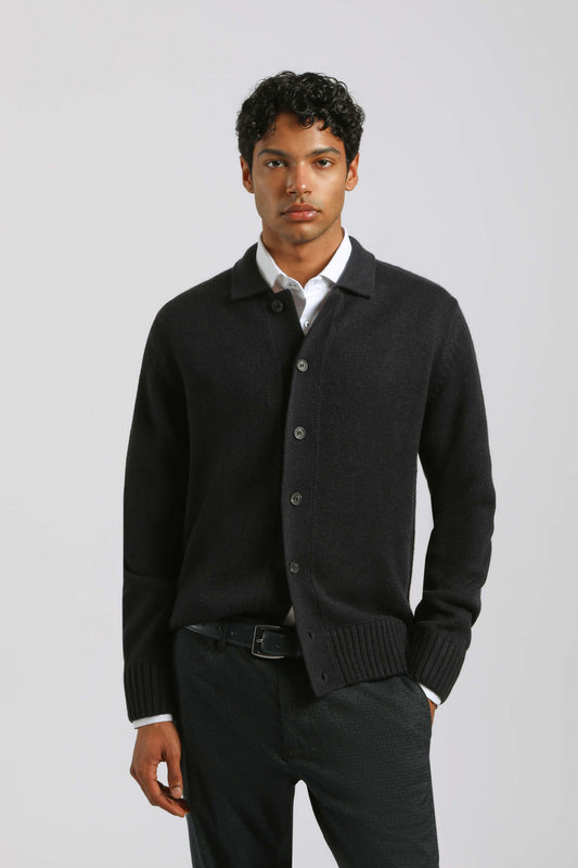 Cardigan con bottoni|Colore:Blue