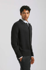 Cardigan con bottoni|Colore:Blue