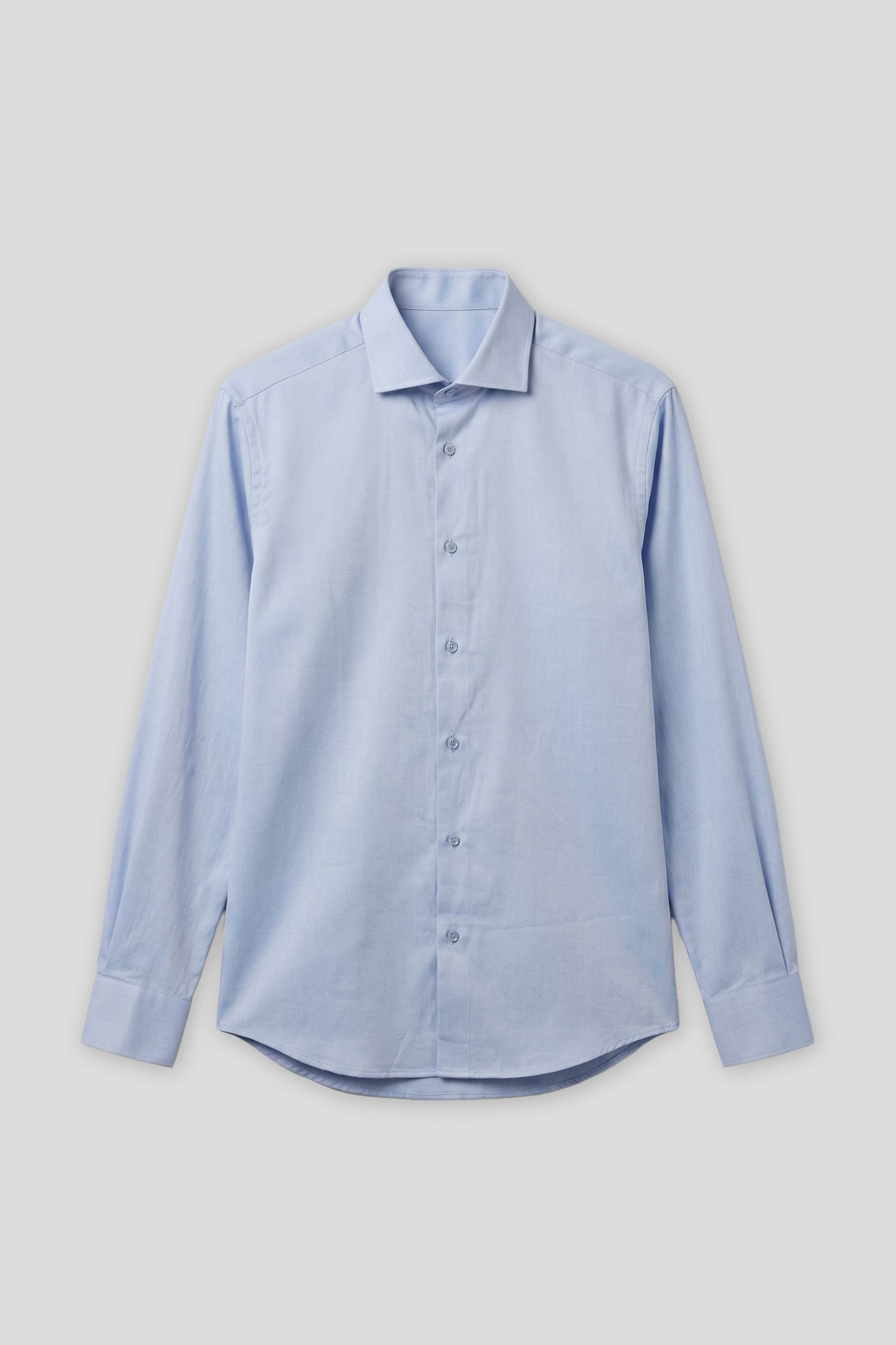 Camicia tinta unita 100% cotone|Colore:Acquamarina