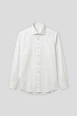 Camicia tinta unita 100% cotone|Colore:Bianco