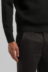 Pantaloni chino in cotone|Colore:Moro