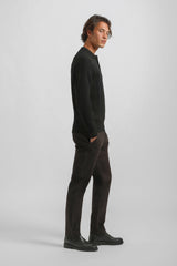Pantaloni chino in cotone|Colore:Moro