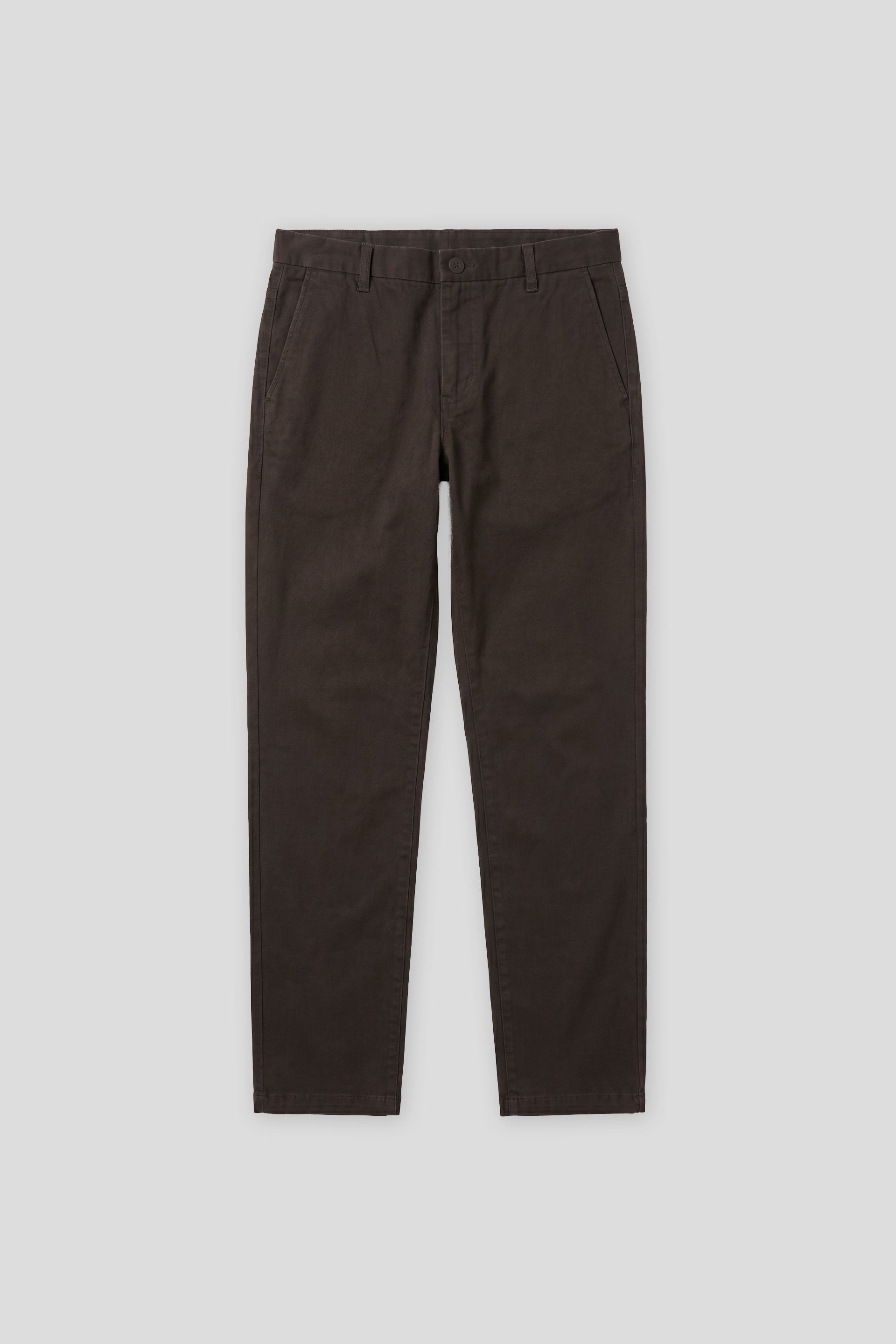 Pantaloni chino in cotone|Colore:Moro