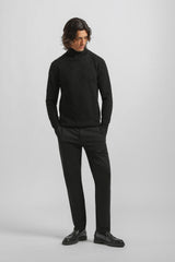 Pantaloni chino in cotone|Colore:Nero