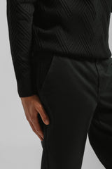 Pantaloni chino in cotone|Colore:Nero
