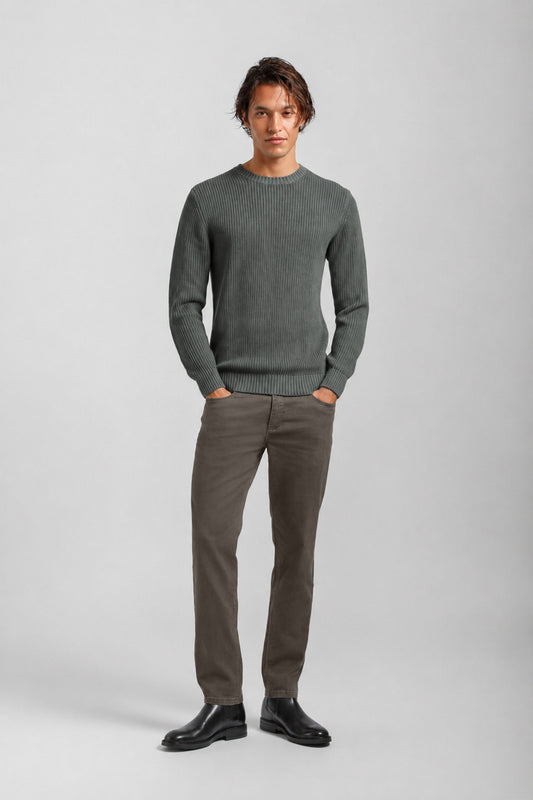 Pantaloni cinque tasche|Colore:Militare