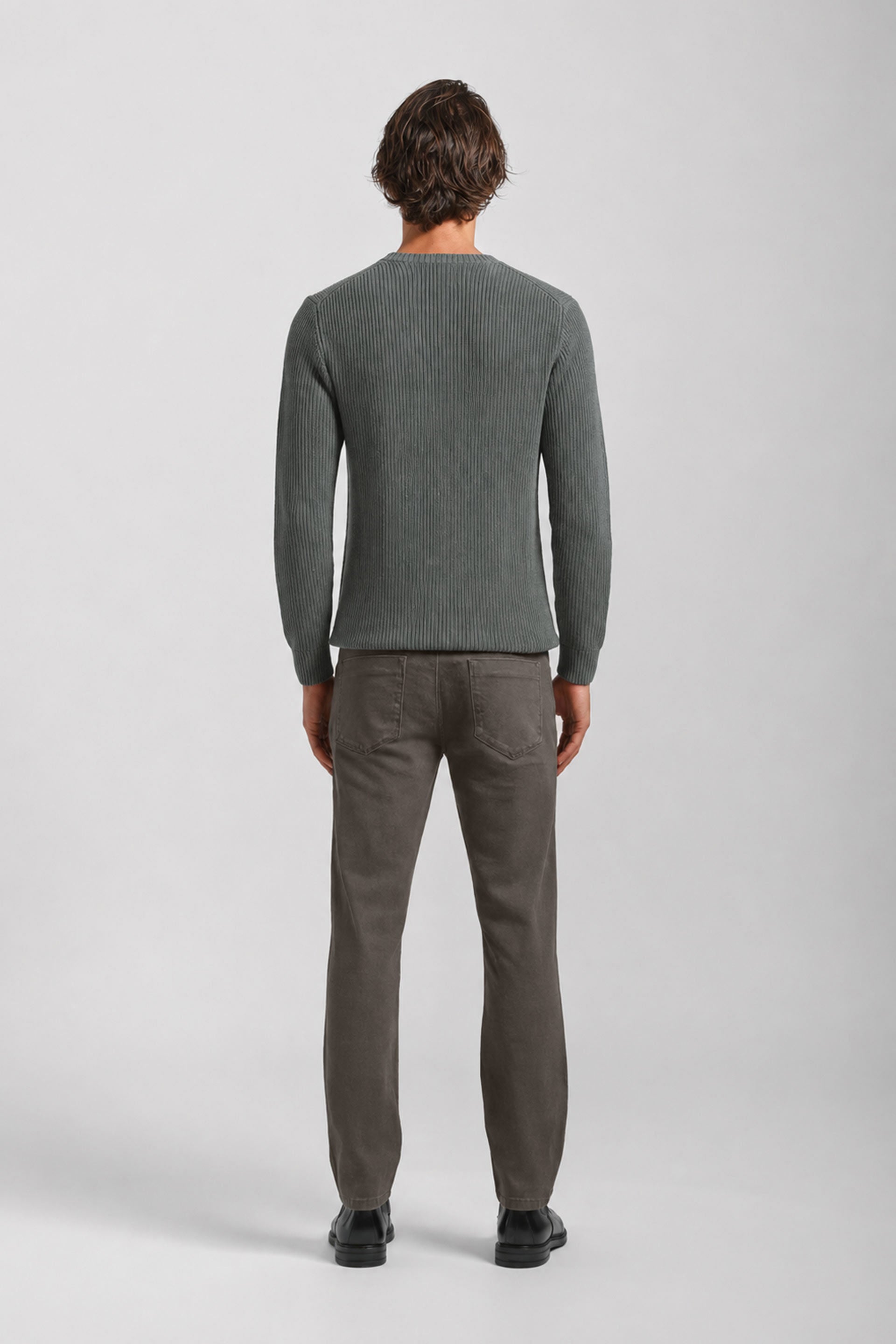 Pantaloni cinque tasche|Colore:Militare