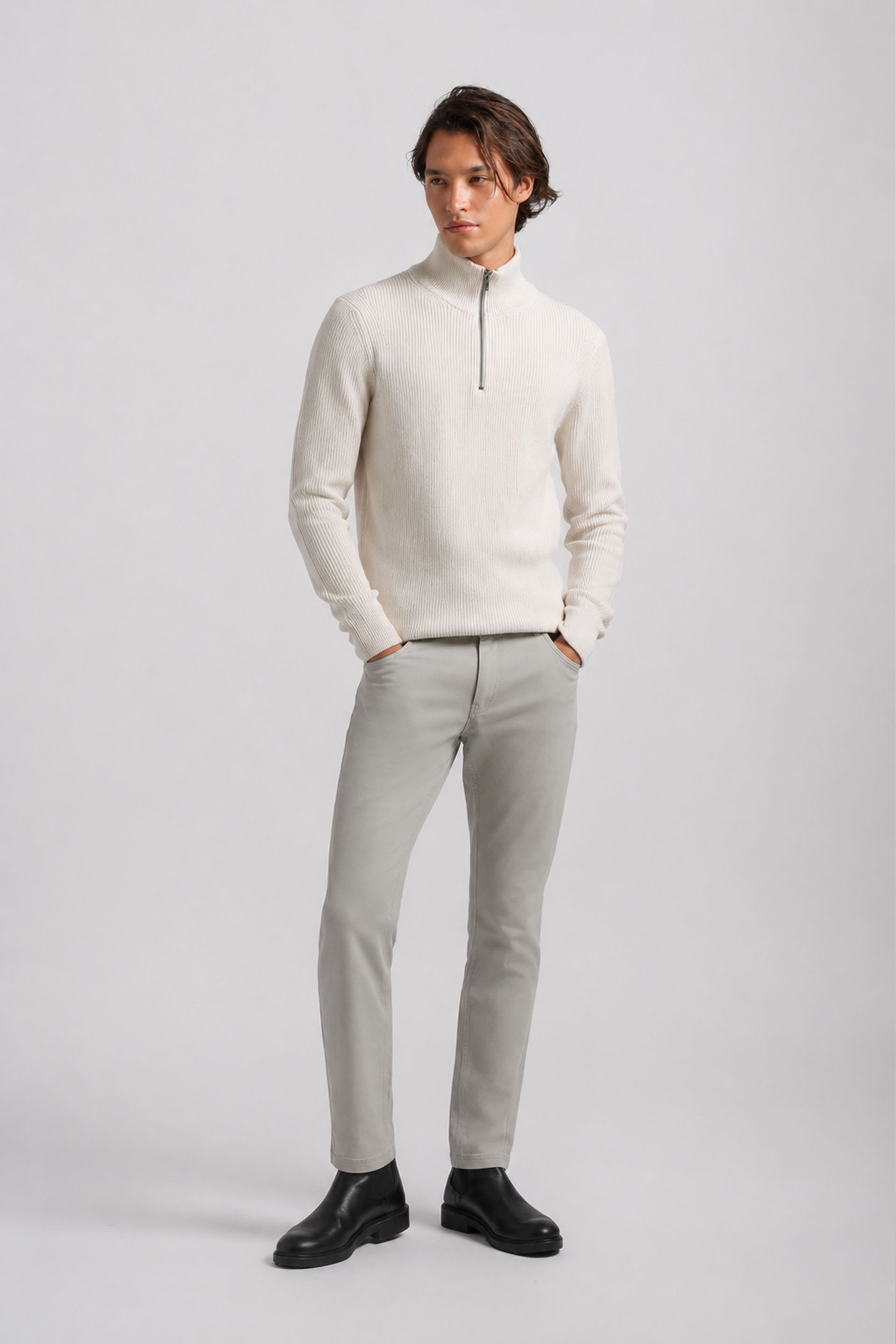 Pantaloni cinque tasche|Colore:Safari