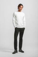 Pantaloni chino in cotone|Colore:Nero